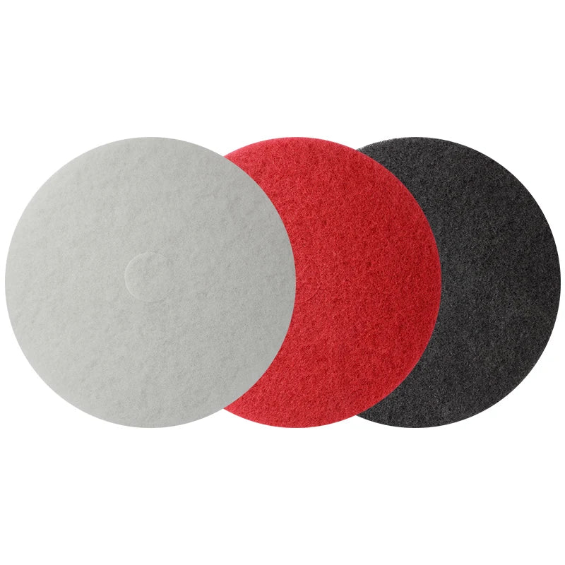 17” Professional Floor Pads Set of 3 pads for Stripping Scrubbing and Buffing