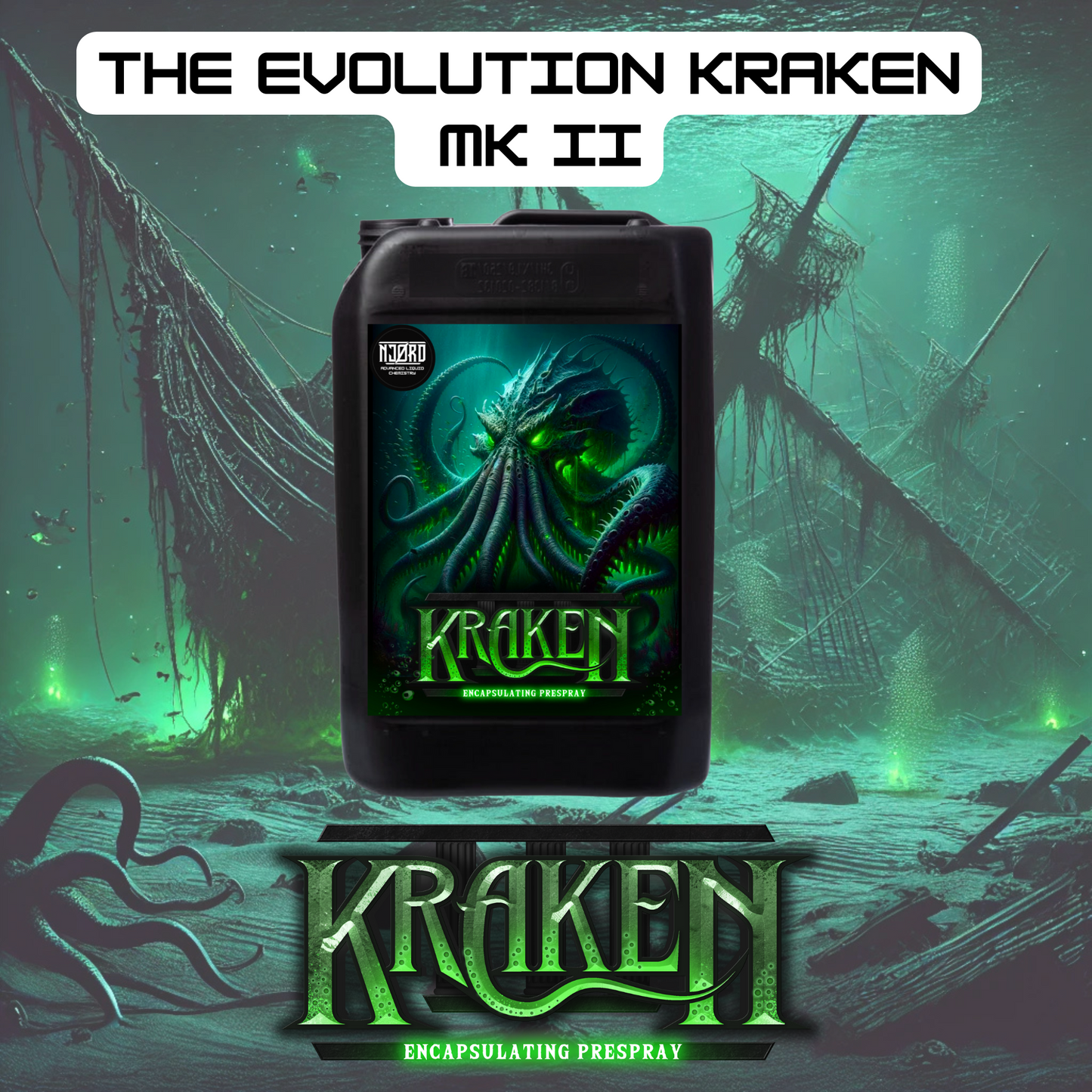 NJORD KRAKEN MK II – Encapsulerende Pre-Spray met Laag Vochtverbruik