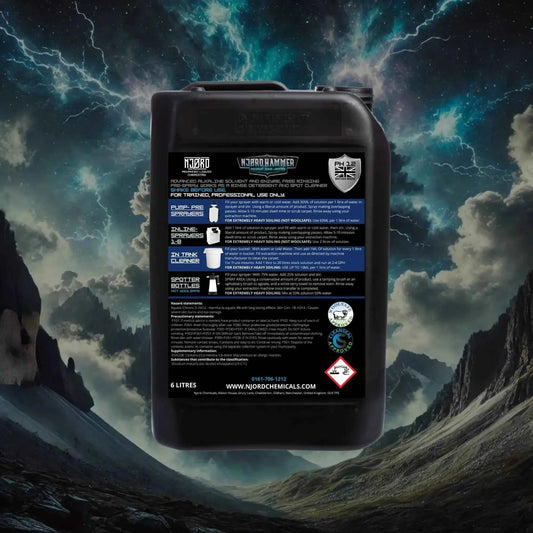 NJORD HAMMER Professional Alkaline Carpet & Upholstery Cleaner - Izyclean