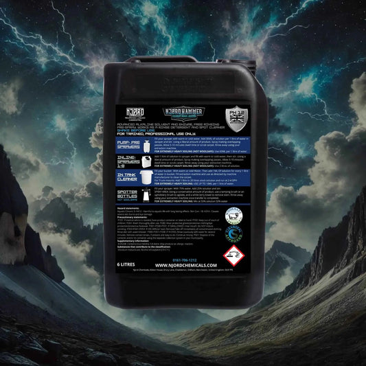 NJORD HAMMER Professional Alkaline Carpet & Upholstery Cleaner - Izyclean