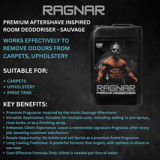 NJORD RAGNAR Odour Remover for Carpets and Upholstery - Izyclean