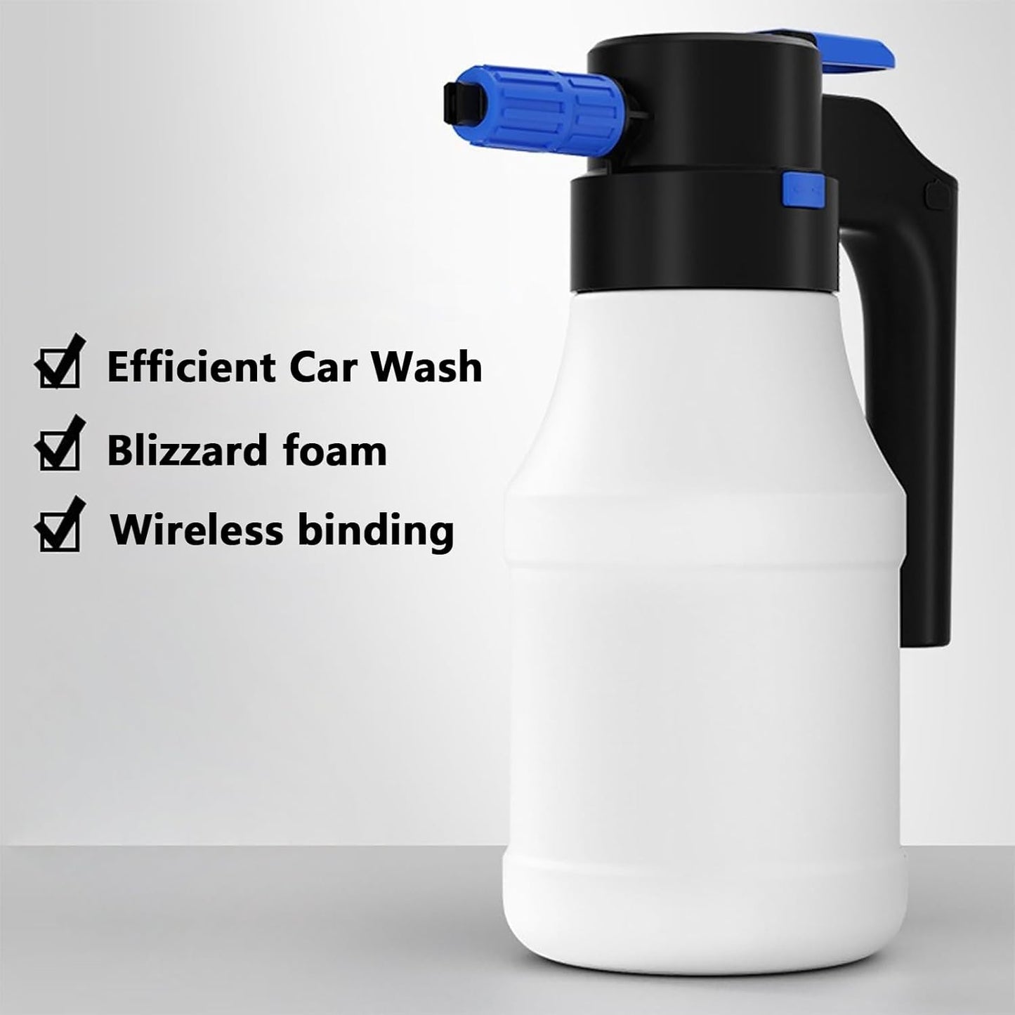 Electric Snow Foamer - Pressure Sprayer 1.5L – Rechargeable