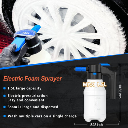 Electric Snow Foamer - Pressure Sprayer 1.5L – Rechargeable