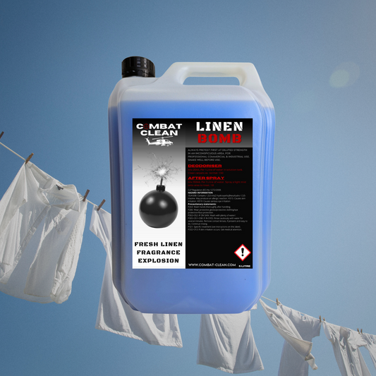 COMBAT CLEAN Linen Bomb – Geurneutralisator met Linnen geur