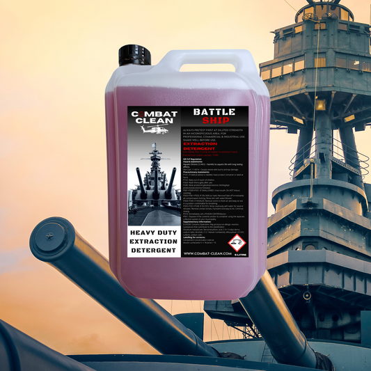 COMBAT CLEAN Battle Ship – Krachtig Extractiereinigingsmiddel