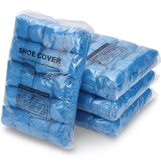 Blue Shoe Covers 100 Pieces - Izyclean