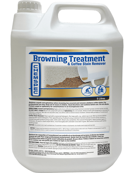 Chemspec Browning Treatment and Coffee Stain Remover 5L - Izyclean