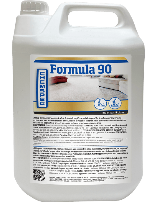 Chemspec Formula 90 Liquid 5L - Izyclean