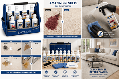 Chemspec Stain Remover Kit for Carpet & Upholstery - Izycleanstain remover kit