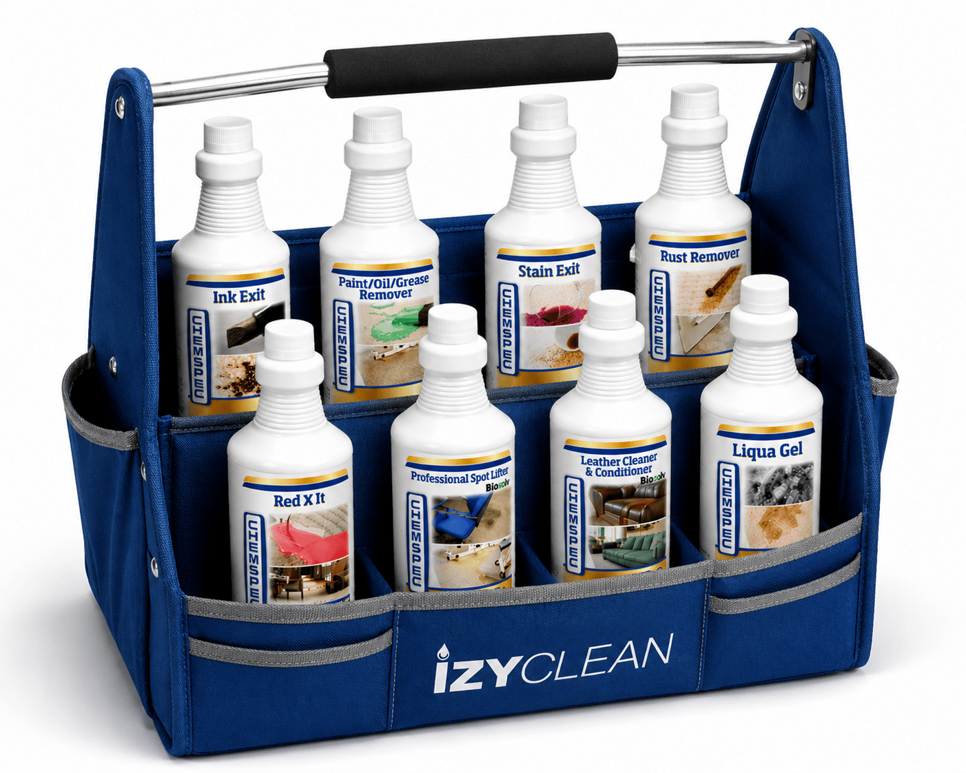 Chemspec Stain Remover Kit for Carpet & Upholstery - Izycleanstain remover kit