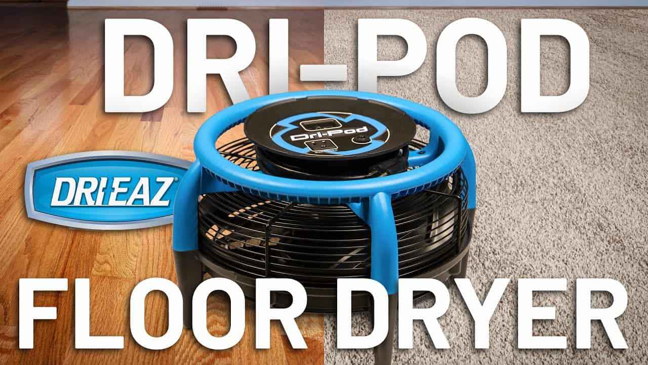 Dri - Eaz Dri - Pod Floor Dryer - Izyclean