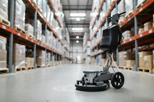 Izytek - 17″ Orbital Floor & Carpet Cleaning Machine 1100W Professional Pad Machine with Dual Spray System