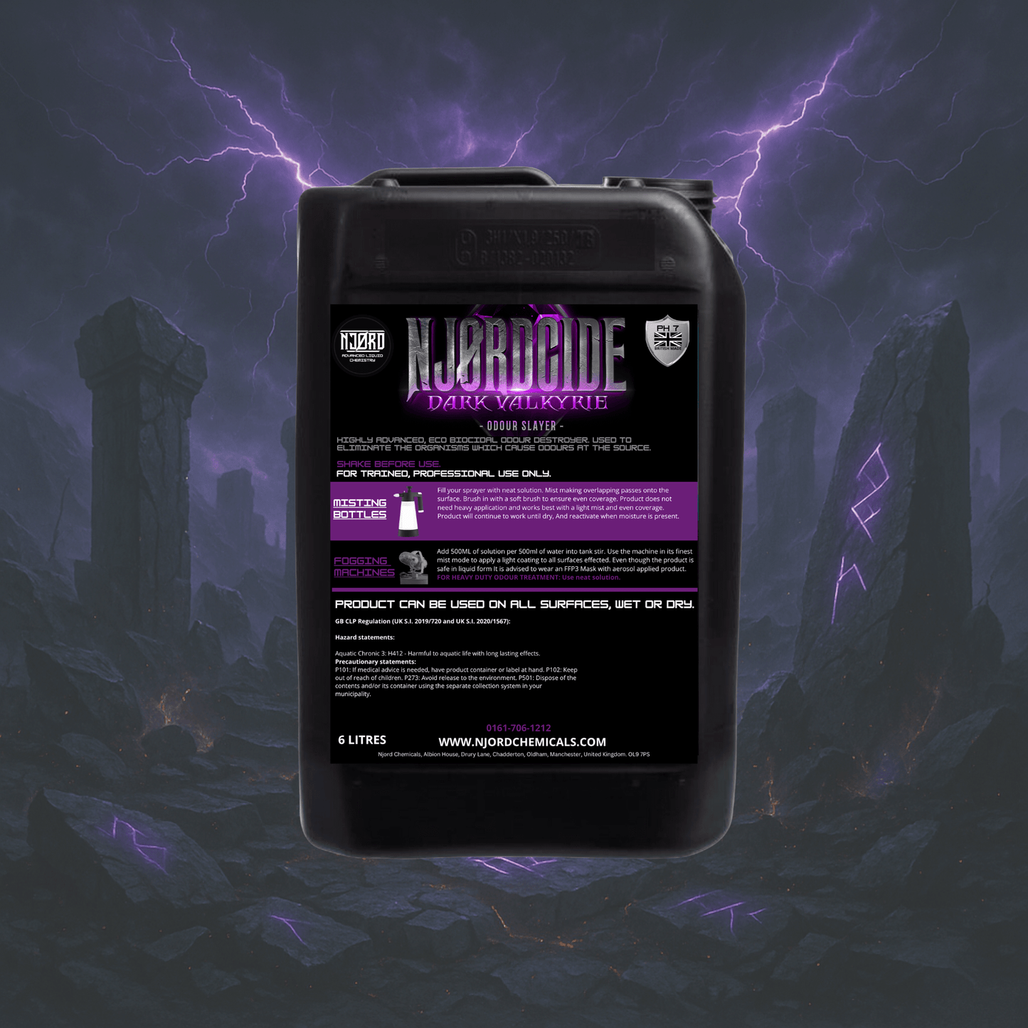 NJORDCIDE Professional Odour Eliminator - Izyclean