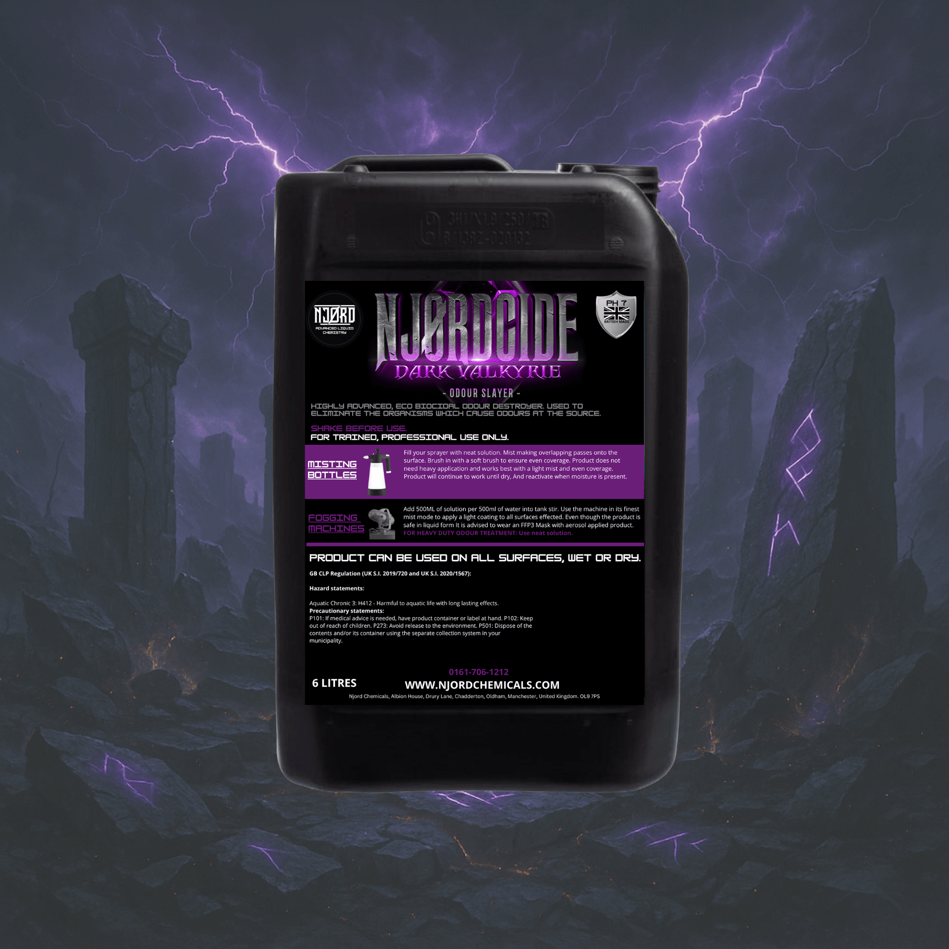 NJORDCIDE Professional Odour Eliminator - Izyclean