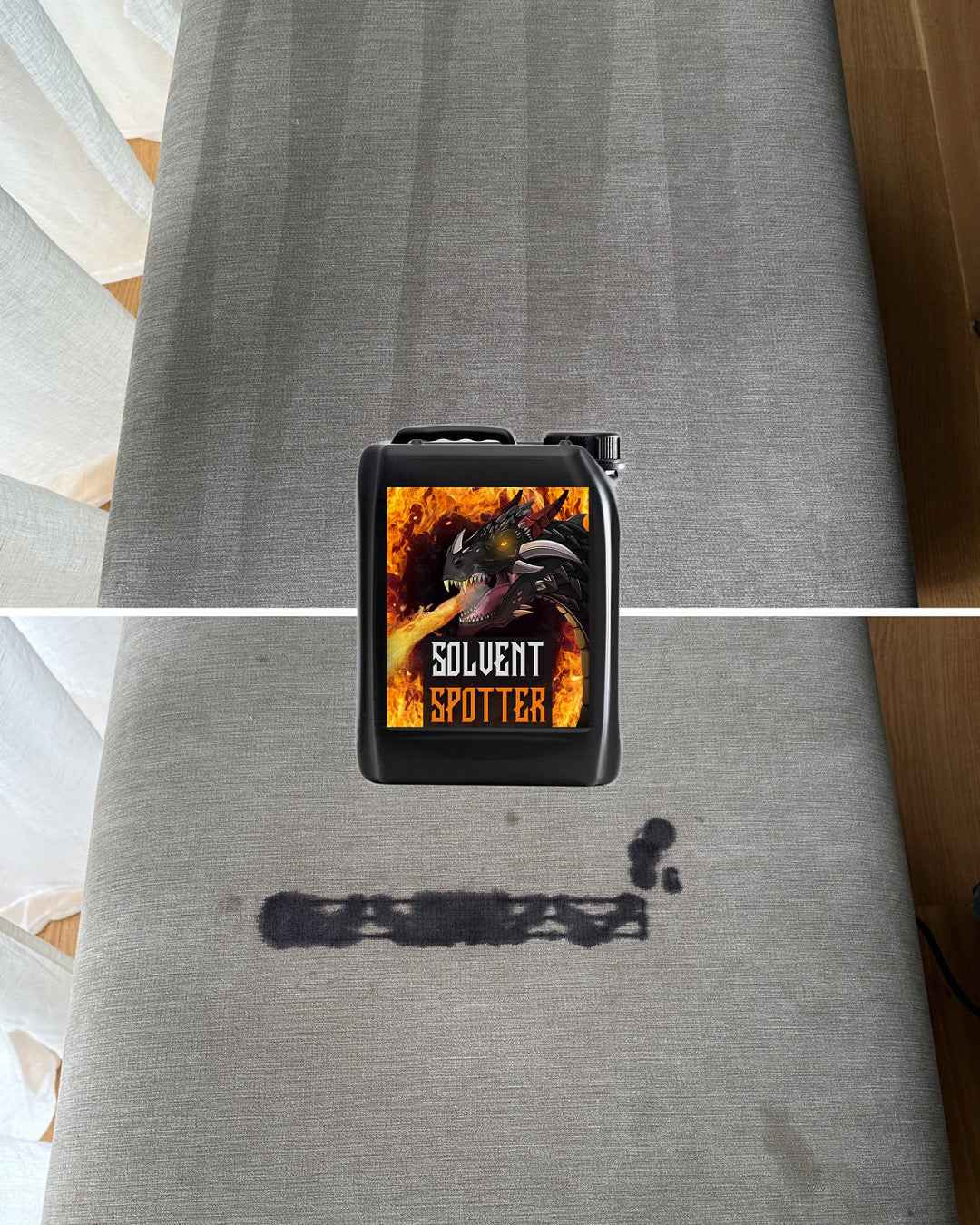 Powerful NJORD Solvent Spotter Stain Remover for Carpets and Furniture - Izyclean