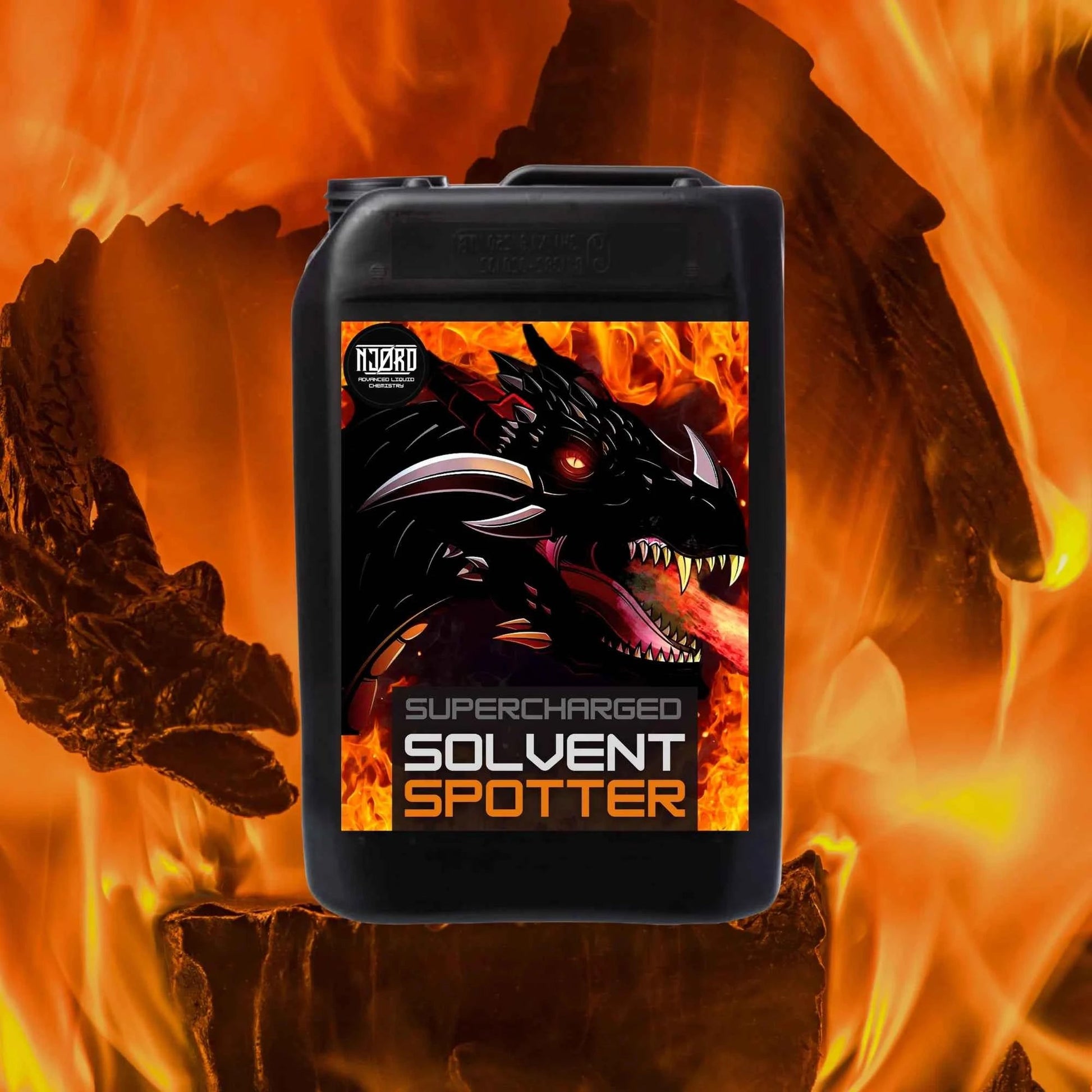 Powerful NJORD Solvent Spotter Stain Remover for Carpets and Furniture - Izyclean